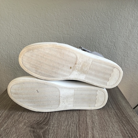 EUC J. Crew High top Sneakers suede - Picture 5 of 5